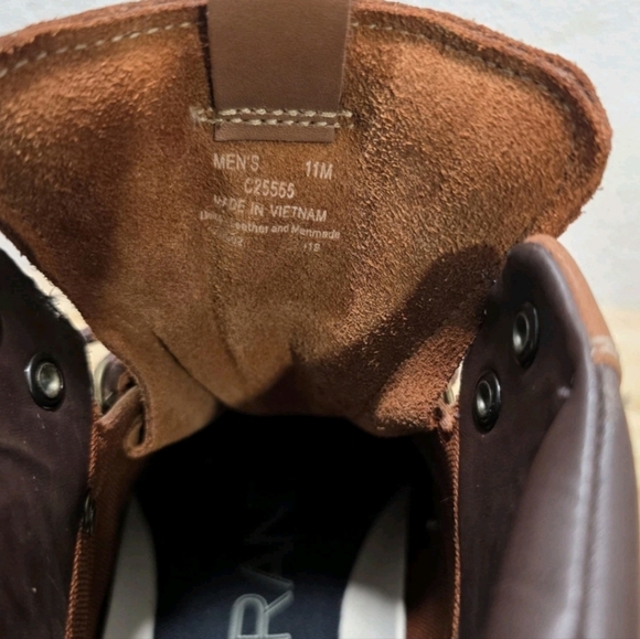 Cole Haan ZeroGrand Boots Casual Hiker Men”s 11 M British Tan C35555 - Picture 13 of 15